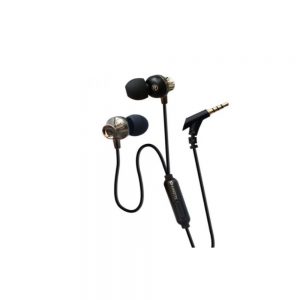 Amkette E7 Ergo Fit In- Ear Earphones (Black)